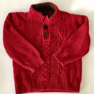 Boy’s Red Sweater